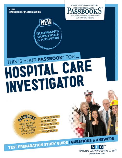 Cover of the book Hospital Care Investigator by National Learning Corporation, National Learning Corporation