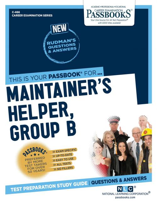 Cover of the book Maintainer's Helper, Group B by National Learning Corporation, National Learning Corporation