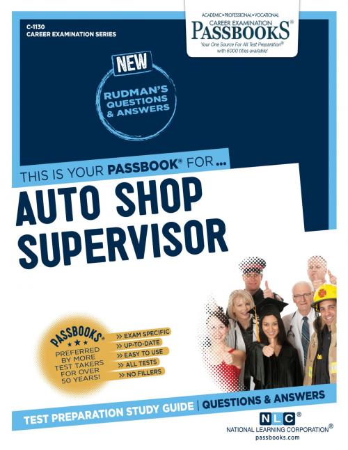 Cover of the book Auto Shop Supervisor by National Learning Corporation, National Learning Corporation
