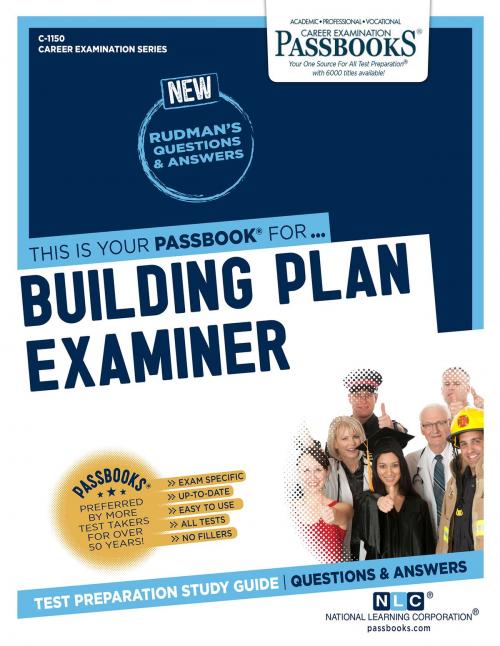 Cover of the book Building Plan Examiner by National Learning Corporation, National Learning Corporation