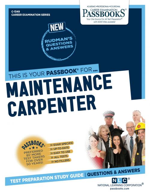 Cover of the book Maintenance Carpenter by National Learning Corporation, National Learning Corporation