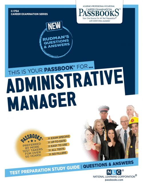 Cover of the book Administrative Manager by National Learning Corporation, National Learning Corporation