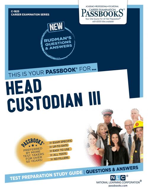 Cover of the book Head Custodian III by National Learning Corporation, National Learning Corporation