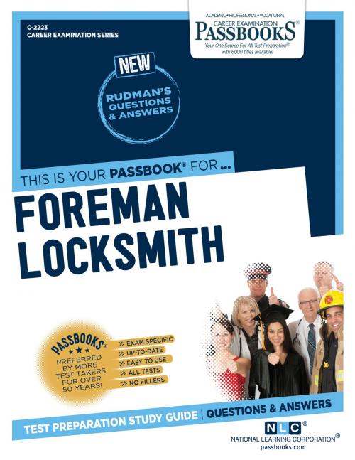 Cover of the book Foreman Locksmith by National Learning Corporation, National Learning Corporation