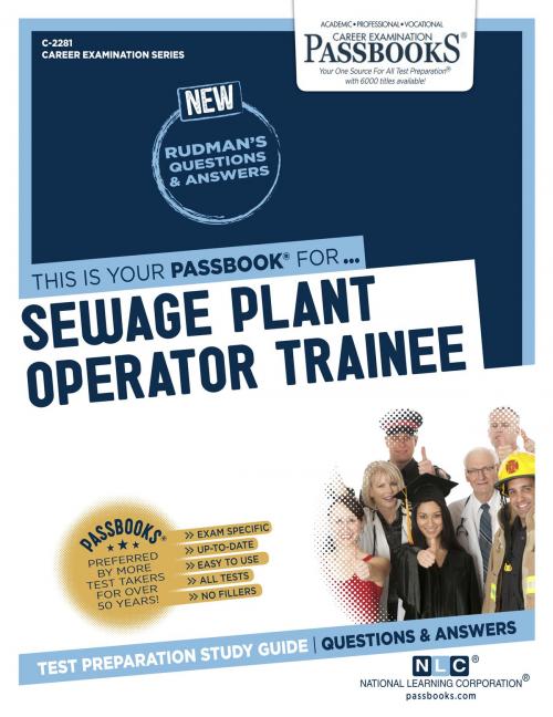 Cover of the book Sewage Plant Operator Trainee by National Learning Corporation, National Learning Corporation