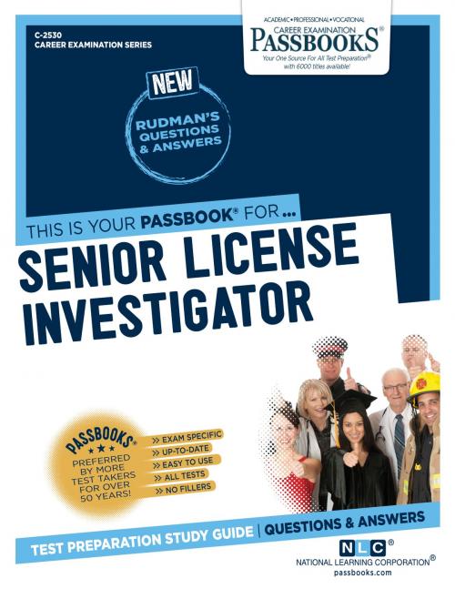 Cover of the book Senior License Investigator by National Learning Corporation, National Learning Corporation