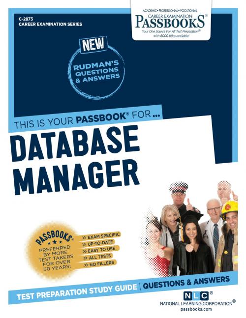 Cover of the book Data Base Manager by National Learning Corporation, National Learning Corporation