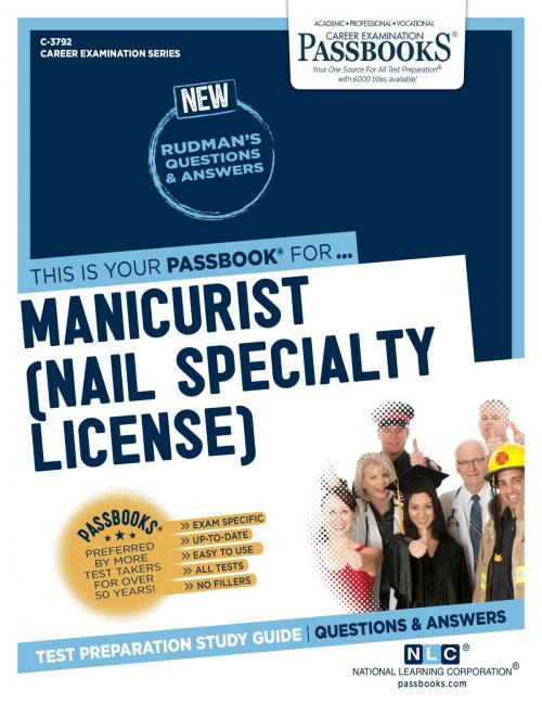 Cover of the book Manicurist (Nail Specialty License) by National Learning Corporation, National Learning Corporation