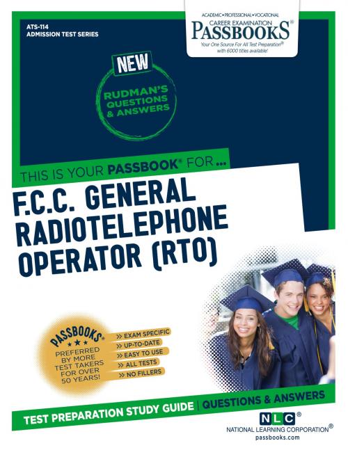 Cover of the book F.C.C. GENERAL RADIOTELEPHONE OPERATOR (RTO) by National Learning Corporation, National Learning Corporation