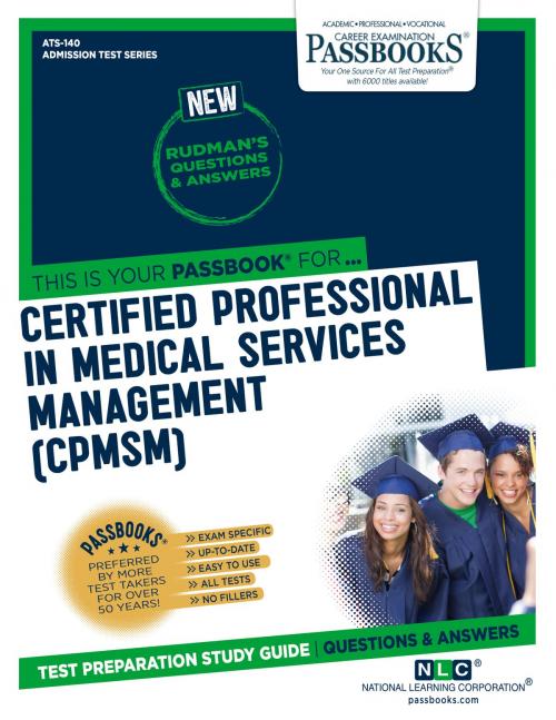 Cover of the book Certified Professional in Medical Services Management by National Learning Corporation, National Learning Corporation