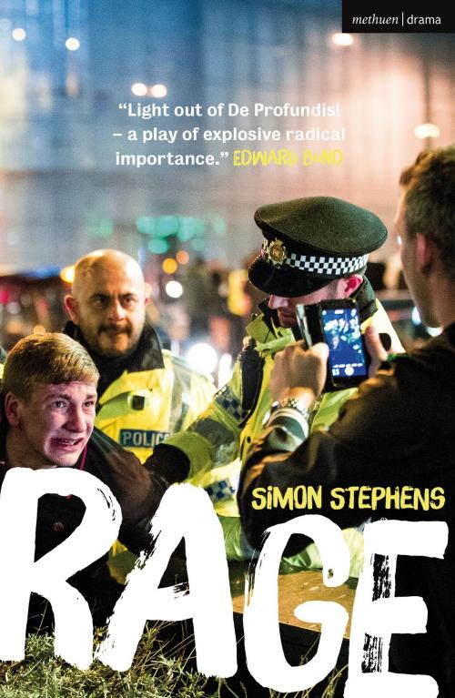 Cover of the book Rage by Simon Stephens, Bloomsbury Publishing