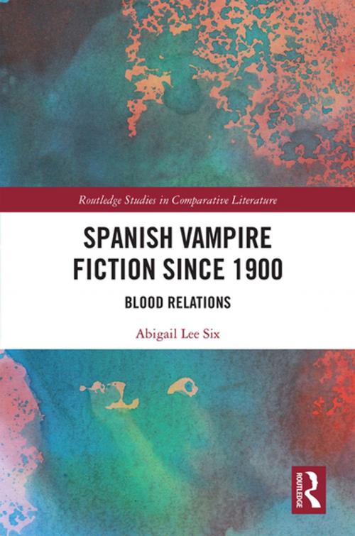 Cover of the book Spanish Vampire Fiction since 1900 by Abigail Lee Six, Taylor and Francis