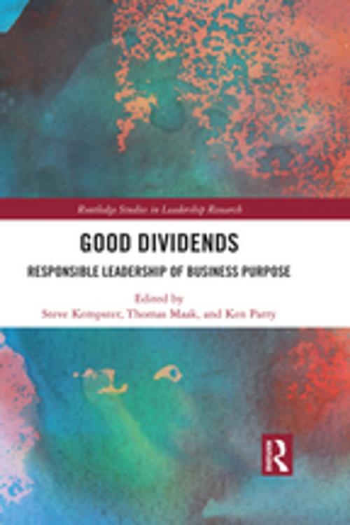 Cover of the book Good Dividends by , Taylor and Francis