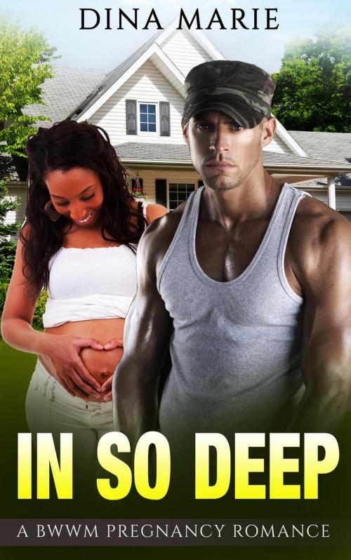 Cover of the book In So Deep: A BWWM Pregnancy Romance by Dina Marie, Wild Card Press