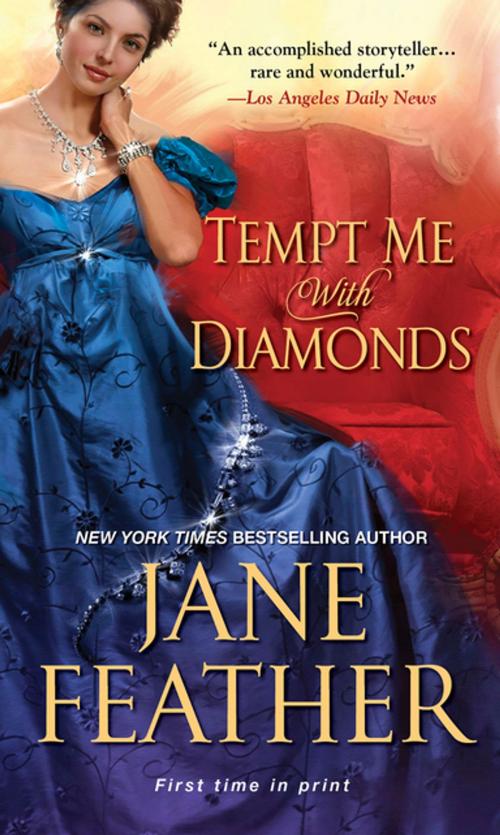 Cover of the book Tempt Me with Diamonds by Jane Feather, Zebra Books