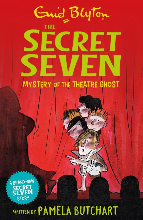 Cover of the book Mystery of the Theatre Ghost by Pamela Butchart, Enid Blyton, Hachette Children's