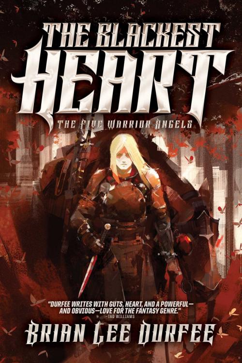 Cover of the book The Blackest Heart by Brian Lee Durfee, Gallery / Saga Press