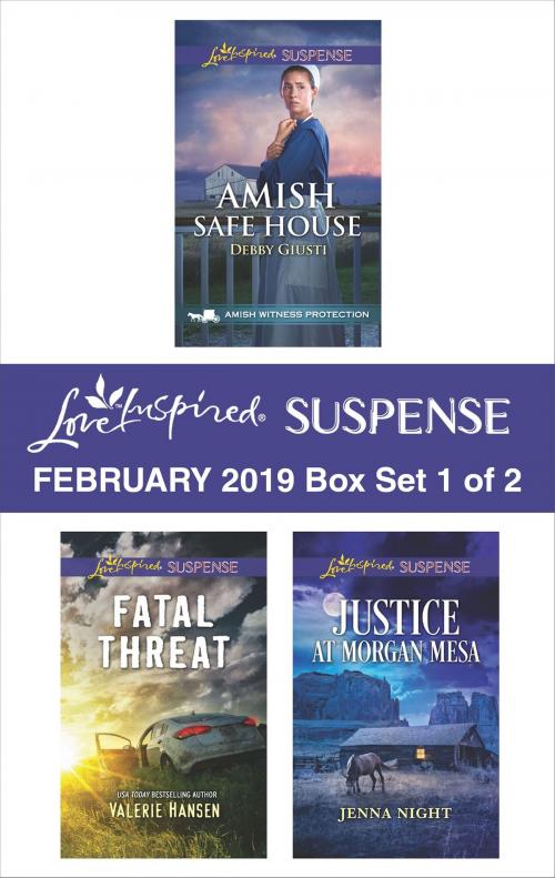 Cover of the book Harlequin Love Inspired Suspense February 2019 - Box Set 1 of 2 by Debby Giusti, Valerie Hansen, Jenna Night, Harlequin