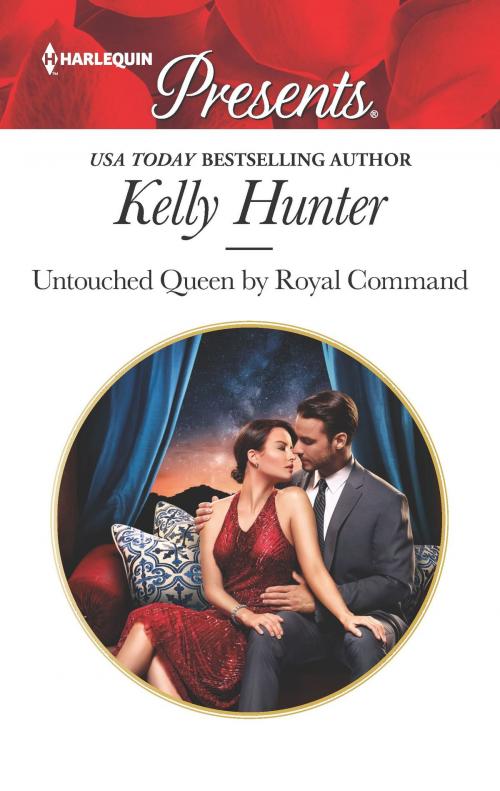 Cover of the book Untouched Queen by Royal Command by Kelly Hunter, Harlequin