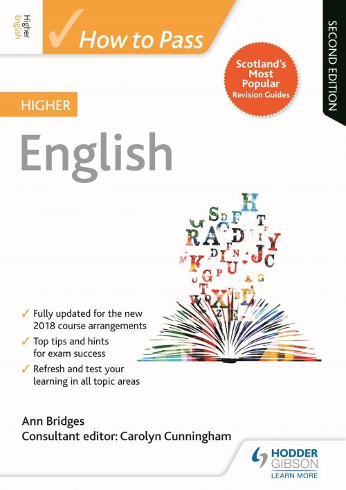 Cover of the book How to Pass Higher English: Second Edition by Ann Bridges, Hodder Education