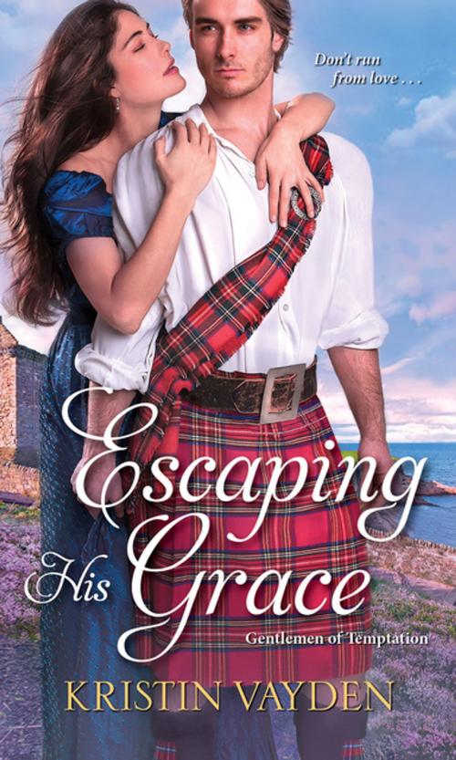 Cover of the book Escaping His Grace by Kristin Vayden, Lyrical Press