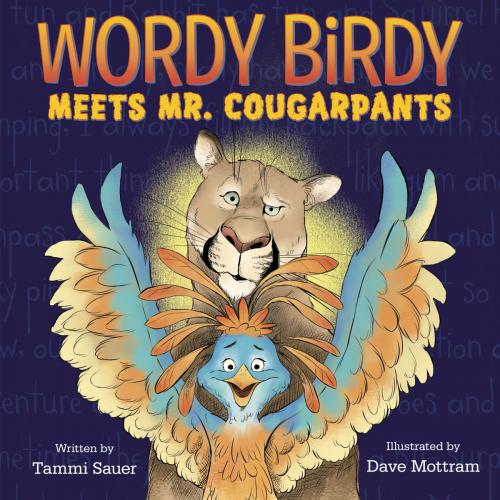 Cover of the book Wordy Birdy Meets Mr. Cougarpants by Tammi Sauer, Random House Children's Books