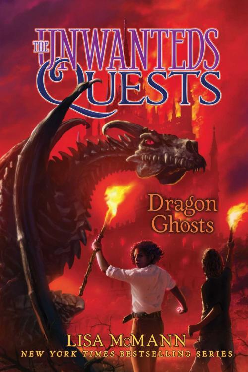 Cover of the book Dragon Ghosts by Lisa McMann, Aladdin
