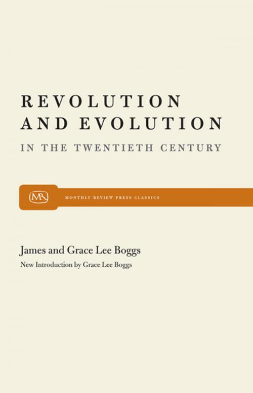 Cover of the book Revolution and Evolution by Grace Lee Boggs, Monthly Review Press