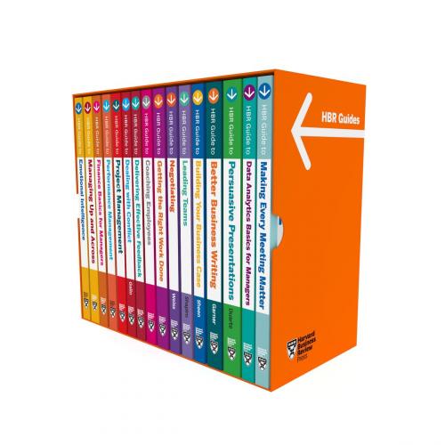 Cover of the book Harvard Business Review Guides Ultimate Boxed Set (16 Books) by Harvard Business Review, Nancy Duarte, Bryan A. Garner, Mary Shapiro, Jeff Weiss, Harvard Business Review Press