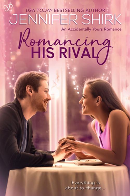Cover of the book Romancing His Rival by Jennifer Shirk, Entangled Publishing, LLC