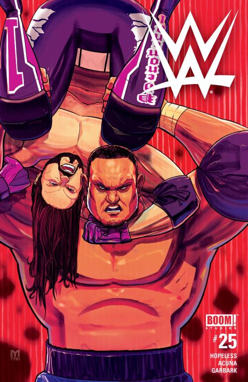 Cover of the book WWE #25 by Dennis Hopeless, Tini Howard, Doug Garbark, BOOM! Studios