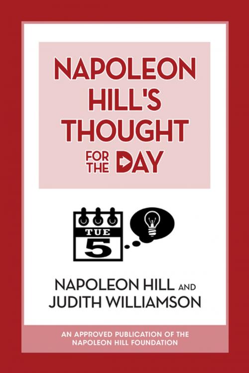 Cover of the book Napoleon Hill's Thought for the Day by Napoleon Hill, G&D Media