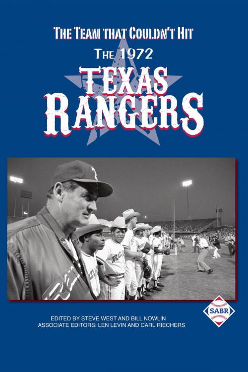 Cover of the book The Team that Couldn’t Hit: The 1972 Texas Rangers by Society for American Baseball Research, Society for American Baseball Research