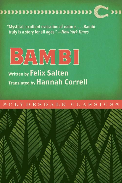 Cover of the book Bambi by Felix Salten, Hannah Correll, Clydesdale