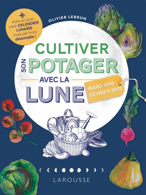 Cover of the book Cultiver son potager avec la Lune 2019 by Serge Schall, Larousse