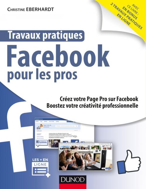 Cover of the book Travaux pratiques Facebook pour les pros by Christine Eberhardt, Dunod