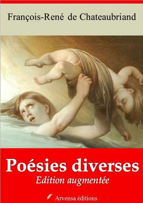 Cover of the book Poésies diverses – suivi d'annexes by François-René de Chateaubriand, Arvensa Editions