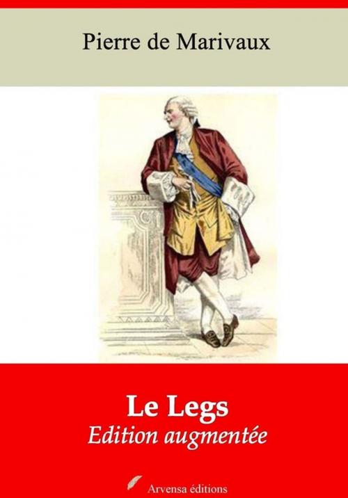 Cover of the book Le Legs – suivi d'annexes by Pierre de Marivaux, Arvensa Editions