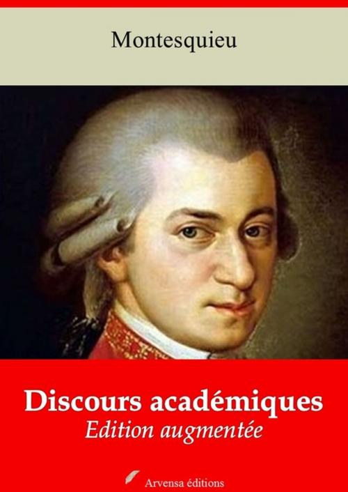 Cover of the book Discours académiques – suivi d'annexes by Charles de Montesquieu, Arvensa Editions