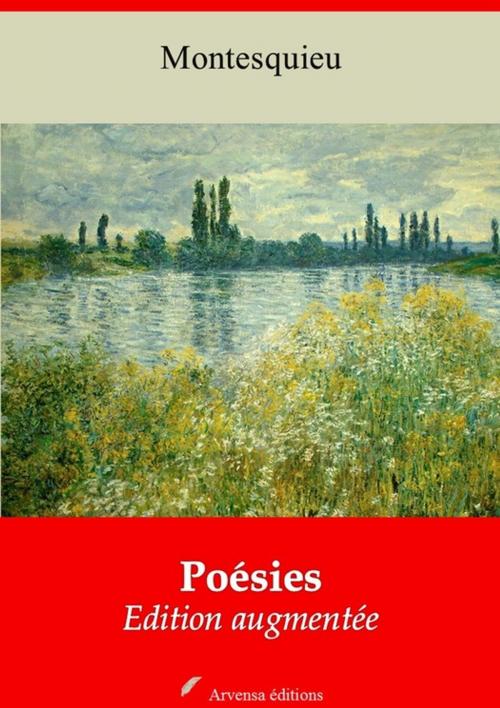 Cover of the book Poésies – suivi d'annexes by Charles de Montesquieu, Arvensa Editions