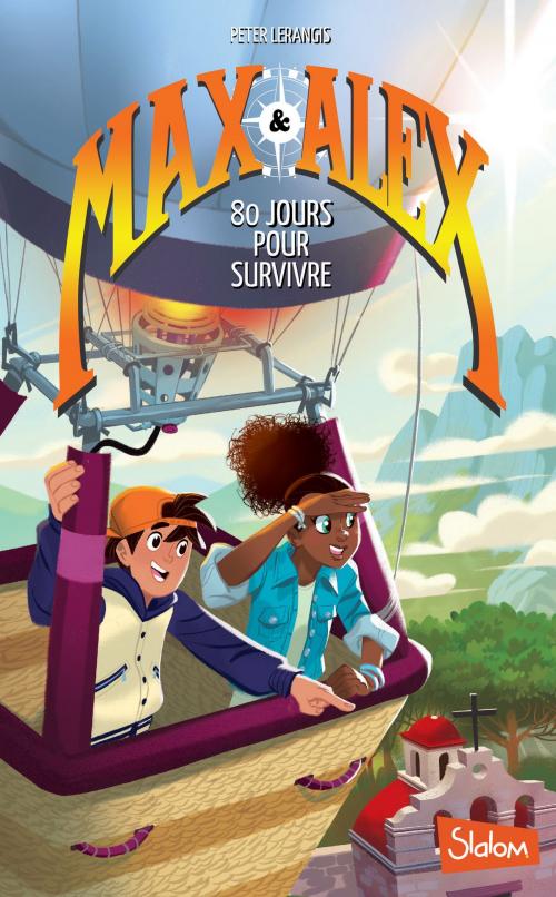 Cover of the book Max & Alex, tome 2 : 80 jours pour survivre by Peter LERANGIS, edi8