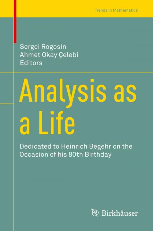 Cover of the book Analysis as a Life by , Springer International Publishing