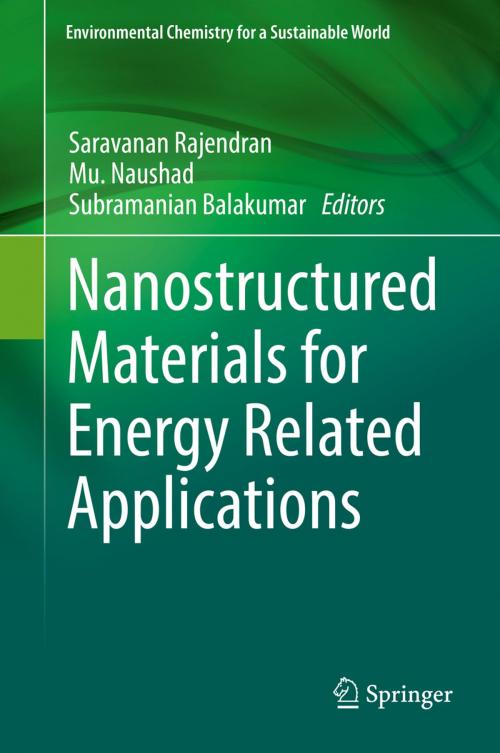 Cover of the book Nanostructured Materials for Energy Related Applications by , Springer International Publishing