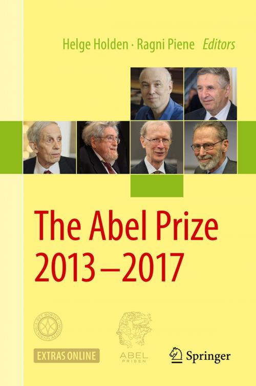 Cover of the book The Abel Prize 2013-2017 by , Springer International Publishing