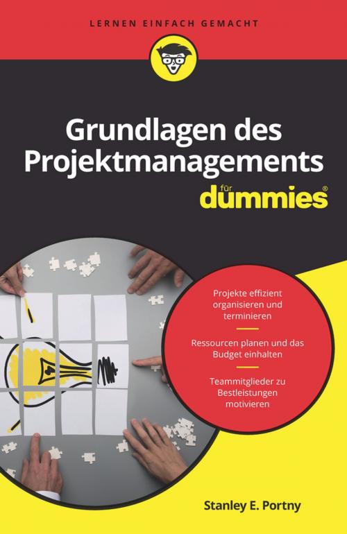 Cover of the book Grundlagen des Projektmanagements für Dummies by Stanley E. Portny, Wiley