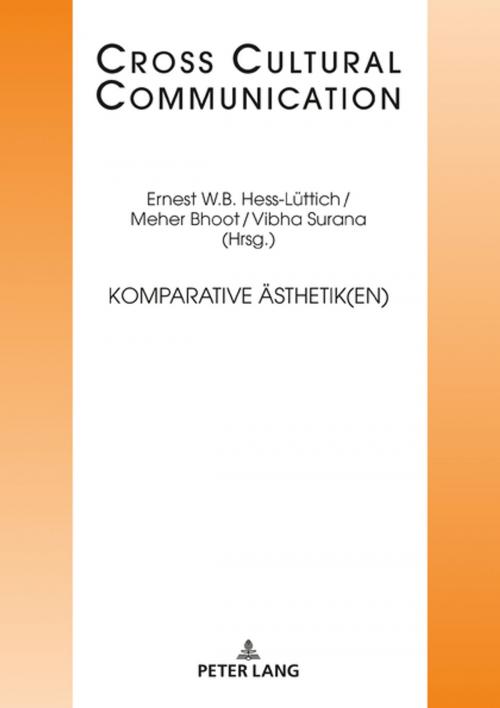 Cover of the book Komparative Aesthetik(en) by , Peter Lang