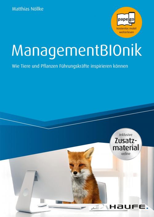 Cover of the book ManagementBIOnik - inklusive Arbeitshilfen online by Matthias Nöllke, Haufe