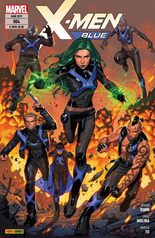 Cover of the book X-Men: Blue 4 - Zu den Waffen by Cullen Bunn, Marvel bei Panini Comics