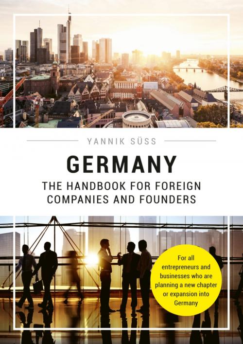 Cover of the book Germany – The Handbook for Foreign Companies and Founders by Yannik Süss, BookRix