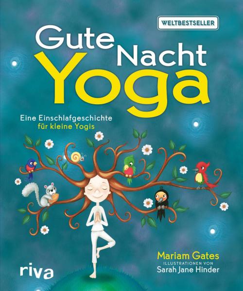 Cover of the book Gute-Nacht-Yoga by Mariam Gates, Sarah Jane Hinder, riva Verlag